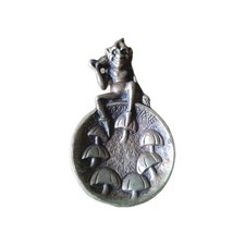 VINTAGE BRASS CORNISH PIXIE /