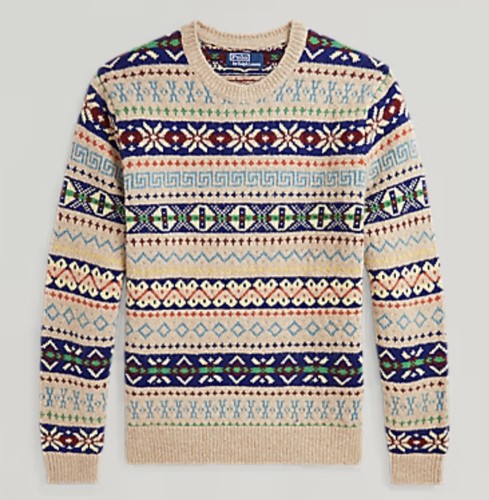 Polo ralph lauren fair isle - ralph,
