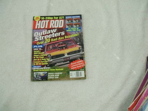 Hot rod magazine march 1998 - ~,