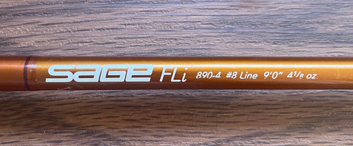Sage fli 890 8wt - 890-4, #8wt