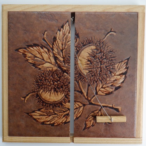 Vintage ceramic tile cheese - tile,