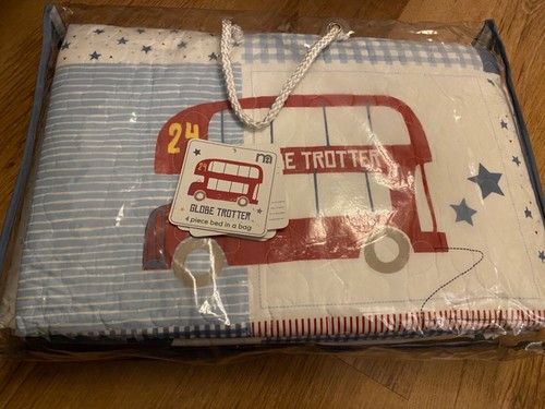 Mothercare piece cot - 4, bedding