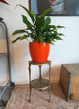 Vintage Ornate Cherub Brass 2