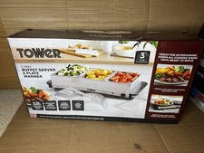 Tower 3-Tray Buffet Server &