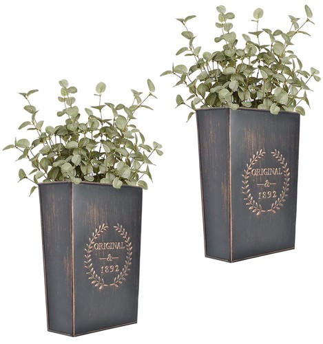 Rustic metal wall - wall, set
