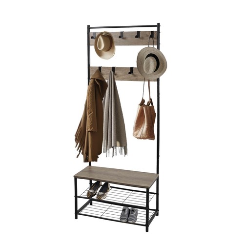 Coat rack stand with - rack,