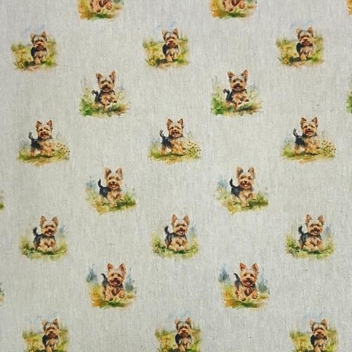 Cotton rich linen - cotton, look