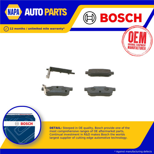 Brake pads set fits rover - brake,