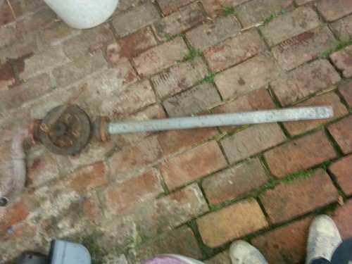 Vintage hand pump garden - vintage,
