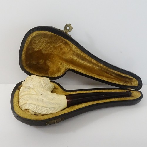 Antique hand carved - antique, merschaum