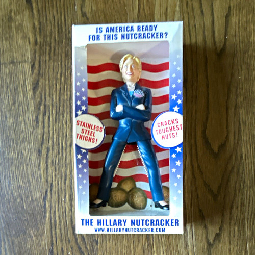 Hillary political nutcracker - hillary,