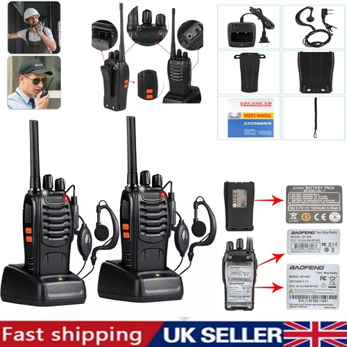 2pcs baofeng 88e 400 470mhz - baofeng, bf-88e