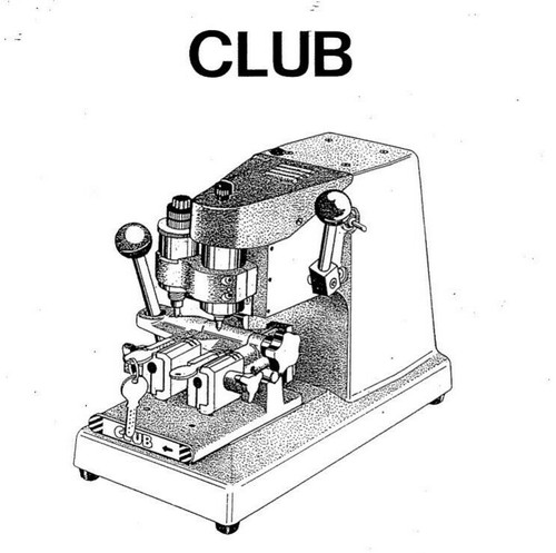 Silca club key cutting machine - club,