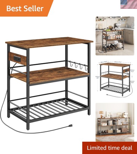 Stylish kitchen island table - kitchen,