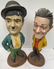 VTG Laurel & Hardy Chalkware