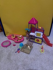 Barbie Playset With Trampoline