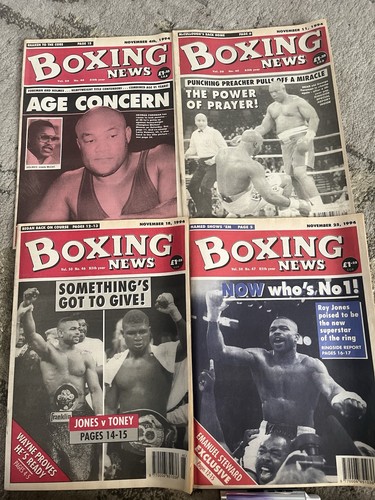 Boxing news magazine bundle