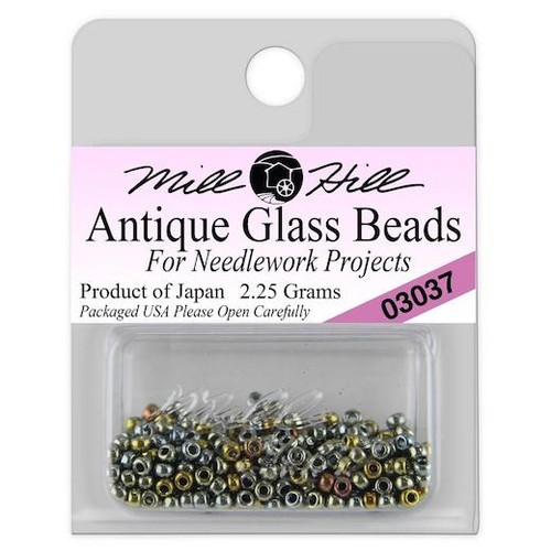Mill hill 2mm antique glass - mill,