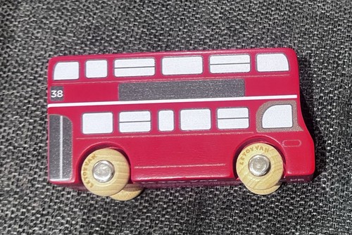 Toy van london bus wooden - bus,