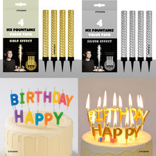 4 x Ice Fountain Candle Cake