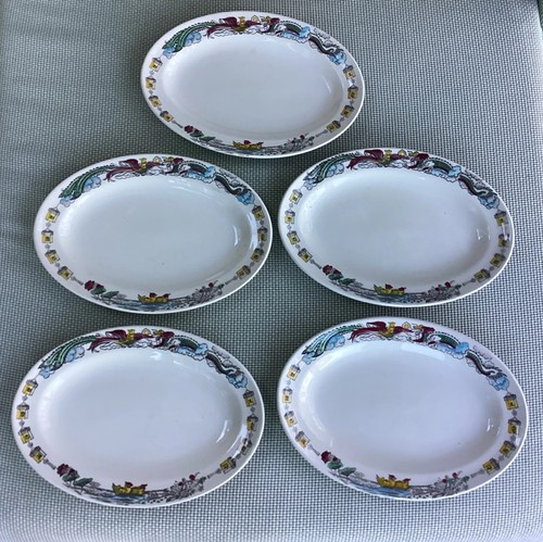 Vintage grindley dragon oval - dragon,