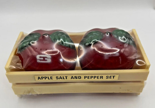 Vintage apple crate salt - salt, &