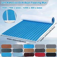 240x90cm EVA Foam Teak Marine Boat Sheet Flooring Mat Yacht Carpet Decking 6mm