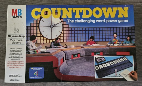 Countdown board game vintage - countdown,