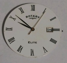 Rotary Elite Men's Quartz Watch Movement For Repairs 