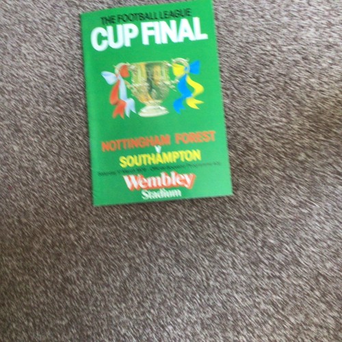Football programme 1970 - football, fa