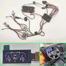 Display sound light system For 1/14 RC Truck Tamiya Scania MAN VOLVO ACTROS