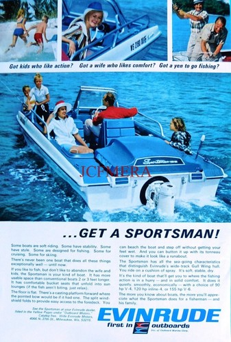 Evinrude sportsman boat - 'sportsman',