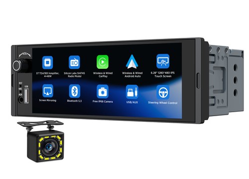 Cam single 1din ips - single,