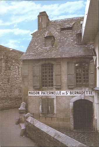 Lourdes france bernadette - st,