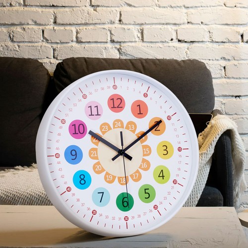 12inch kids teaching time - time, wall