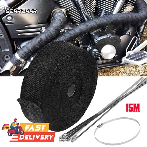 15m exhaust heat wrap - heat, manifold