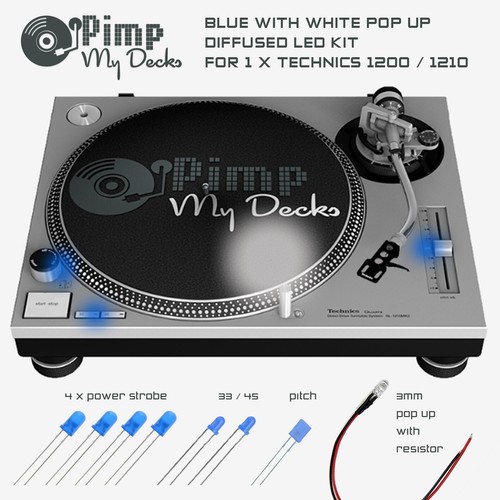 Technics 1200 1210 blue - sl,
