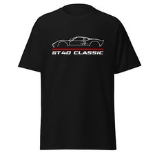 Premium T-Shirt For Ford GT40 Classic Thick Race Car Enthusiast Birthday Gift