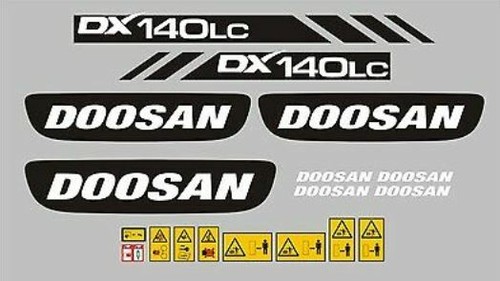 Doosan dx140 digger - dx140, lc