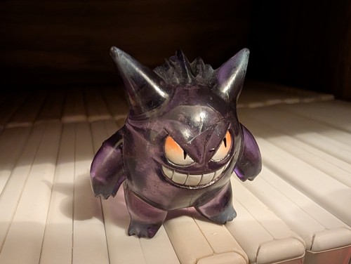 1999 tomy gengar translucent - tomy,