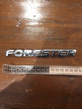 subaru forester letters badge word 2000-2005