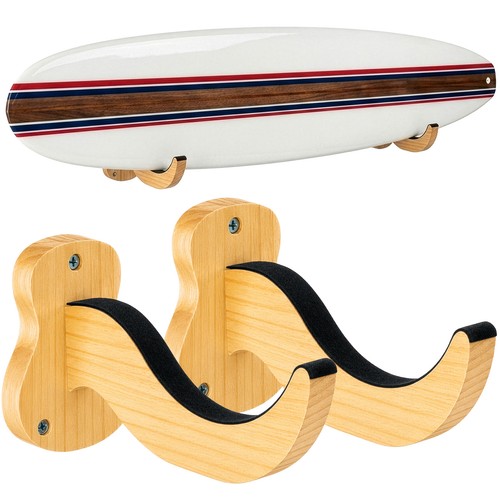 Set 2pcs wooden surfboard - wooden,