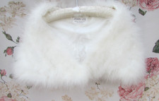 Ivory FEATHER Bridal Wrap