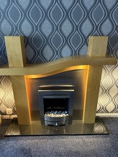 Electric Fireplace Suite