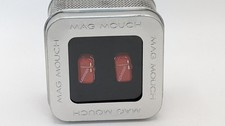 Budweiser Fridge Design Novelty Cufflinks – Mag Mouch Box – Red Enamel & Silver 