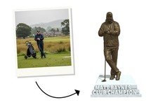 Golf statue trophies, custom