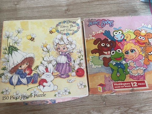 Vintage 1980s jigsaw puzzles - jigsaw,