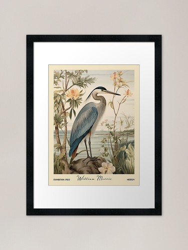 William morris heron - william, botanical