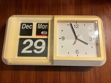 1970s/ 1980s Wall Flip Clock