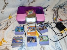 VTECH V Smile Motion Console Bundle 7 Games Power Lead please read
